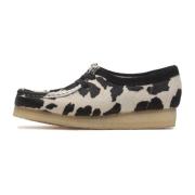 Clarks Wallabee Hair On Damskor Black, Dam