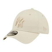 New Era Beige Yankees League Essential Keps Beige, Herr