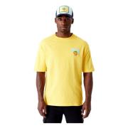 New Era Gul Frukt Grafisk T-shirt Yellow, Herr