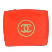 Chanel Vintage Pre-owned Laeder plnbcker Red, Dam