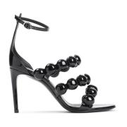 Alaïa Trippelrem Sandal Black, Dam