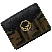 Fendi Vintage Pre-owned Laeder plnbcker Black, Unisex