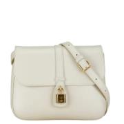 Celine Vintage Pre-owned Laeder axelremsvskor White, Dam