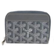 Goyard Vintage Pre-owned Canvas plnbcker Gray, Dam