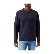 Hugo Boss Rundhalsad Sweatshirt Blue, Herr