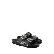 Moschino Svarta Sandaler Stiliga Bekväma Black, Dam