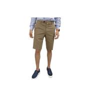 Alviero Martini 1a Classe Bermuda Shorts Beige, Herr