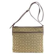 Coach Pre-owned Pre-owned Canvas totevskor Brown, Dam