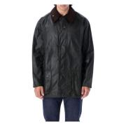 Barbour Klassisk Sage Vaxjacka Aw24 Green, Herr