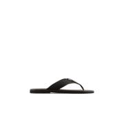 Emporio Armani Stiliga Flip-Flops för Sommaren Black, Herr