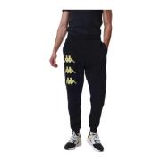 Kappa Trousers Black, Herr