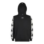 Kappa Hoodies Black, Herr