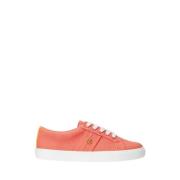 Ralph Lauren Stiliga Sneakers för Vardagsbruk Orange, Dam