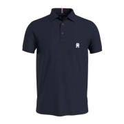 Tommy Hilfiger Kortärmad Polotröja Blue, Herr