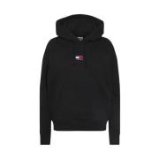 Tommy Jeans Hoodie med Stil Black, Dam