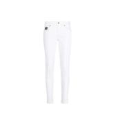 Versace Jeans Couture Slim Fit Denim Jeans White, Dam