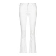 True Religion Cropped Trousers White, Dam