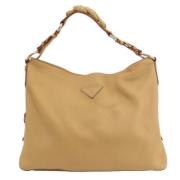 Prada Vintage Pre-owned Laeder prada-vskor Beige, Dam