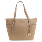 Michael Kors Pre-owned Pre-owned Laeder totevskor Brown, Dam