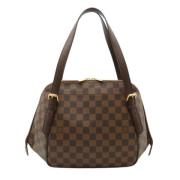 Louis Vuitton Vintage Pre-owned Canvas louis-vuitton-vskor Brown, Dam