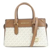 Michael Kors Pre-owned Pre-owned Plast handvskor White, Dam