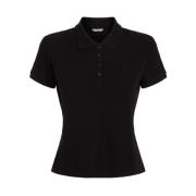 Guess Kortärmad Polo Black, Dam