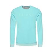 Guess Crewneck Sweatshirt Green, Herr