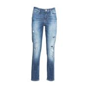 Guess Slim-fit Denim Byxor Blue, Dam