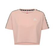 Kappa Kortärmad T-shirt Pink, Dam