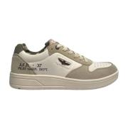 Aeronautica Militare Låga Sneakers Beige, Herr