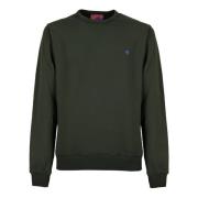 Gallo Grön Bomull Crew-Neck Sweatshirt Green, Unisex