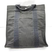 Hermès Vintage Pre-owned Tyg ryggsckar Gray, Dam