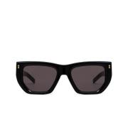 Gucci Svarta Solglasögon Gg1520S 001 Black, Dam