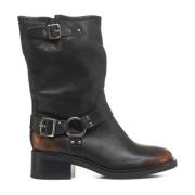 Curiosite Brun Biker Ankelboots Brown, Dam