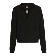 Rick Owens Sweater Eclipse Black, Dam