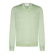 D4.0 Apple Green Crew-Neck Jumper Green, Herr