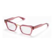 Akoni Kristall Körsbär Cat-Eye Glasögon Pink, Dam