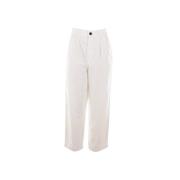 Mythinks Vita Oversize Bomullsbyxor White, Dam