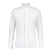 Fakts Jersey Slim-Fit Skjorta White, Herr