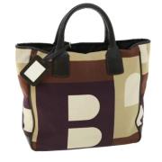 Bally Pre-owned Pre-owned Canvas totevskor Black, Dam