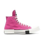 Rick Owens Turbodrk Laceless Sneakers Pink, Herr