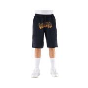 Disclaimer Svarta Bermuda Shorts Black, Herr