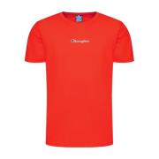 Champion Kortärmad T-shirt Red, Herr