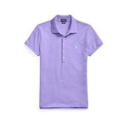 Ralph Lauren Snygg T-shirt för män Purple, Dam