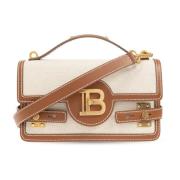 Balmain B-Buzz 24 axelväska Beige, Dam