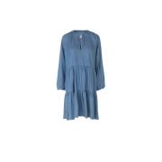 Second Female Shirt Dresses Blue, Dam