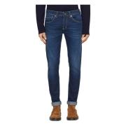 Dondup Stiliga Denim Jeans Blue, Herr