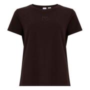 Pinko Bruna T-shirts och Polos Brown, Dam