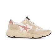 Golden Goose Nylon Mocka Löparskor Sula Beige, Dam