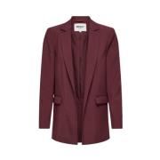 ONLY Liv Löst Blazer Jacka Red, Dam